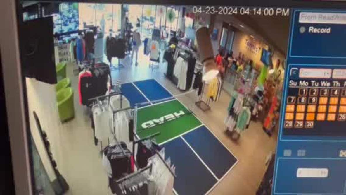 $4,500 worth of pickleball paddles stolen from Tennis Topia